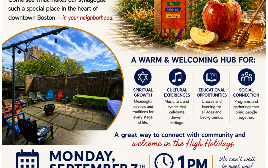 Open House at The Boston Synagogue