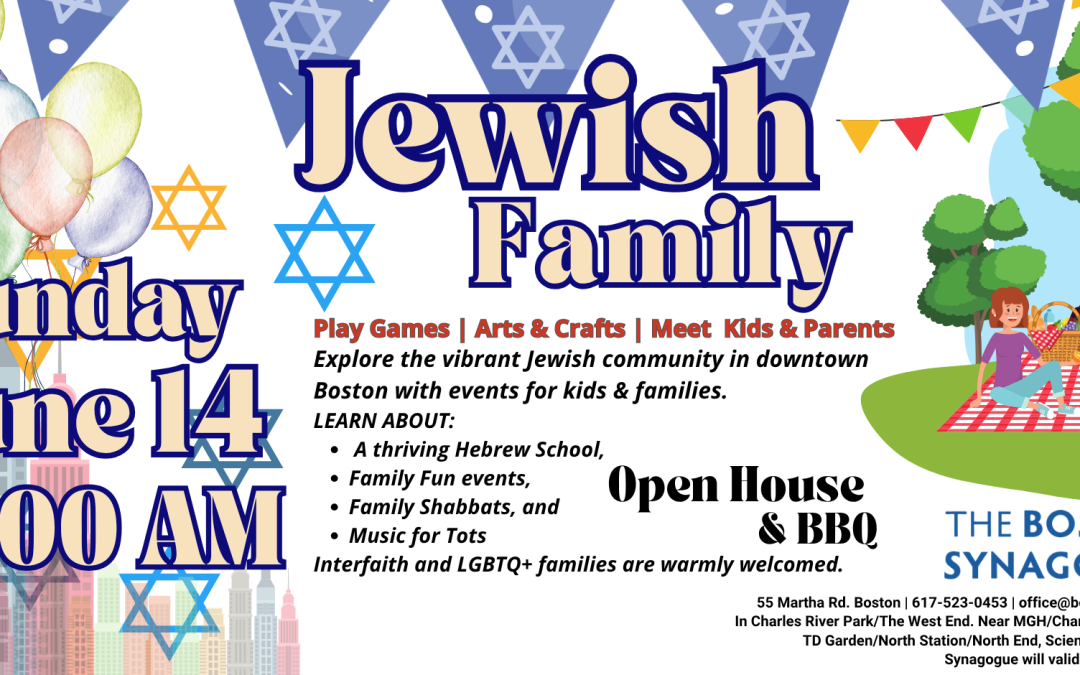 Jewish Family Open House & BBQ