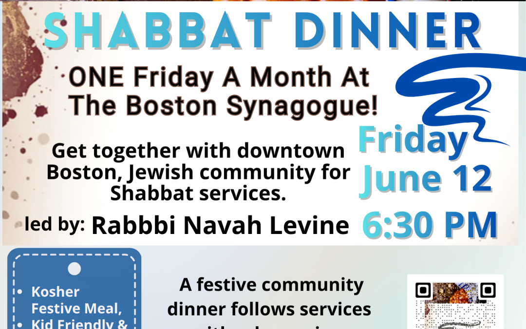Inviting Hebrew School & Families to Community Shabbat & Dinner